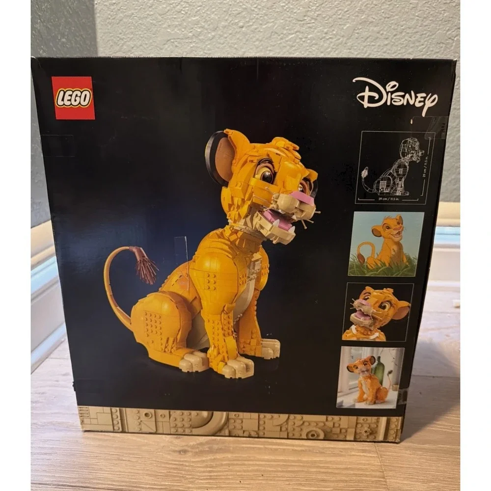 LEGO Disney Young Simba the Lion King 43247 Complete Set 1445 Pieces